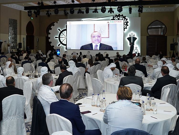 Tristar-Group-CEO-Eugene-Mayne-opening-the-4th-'Safety-at-Sea'-Conference-on-November-22,-2022