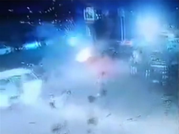 Man kills self, wife after detonating grenade