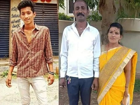 Tejas, Samrat and Indrani. 