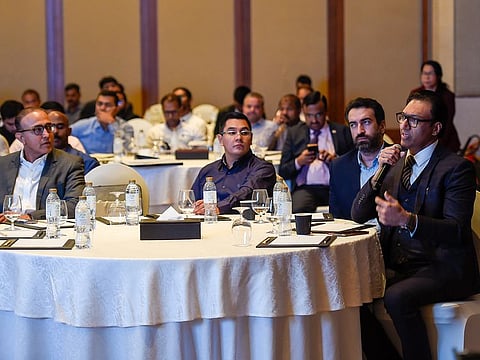 Delegates at the UAE Corporate Tax event in Dubai.