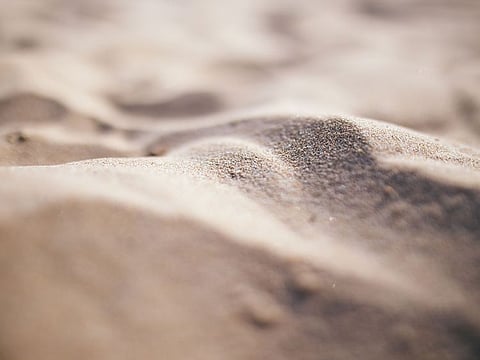 The sand can hold onto the power for weeks or months at a time.