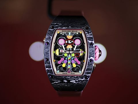 New Richard Mille products aren’t just new watches; they’re often special editions, or novelties, made in collaboration with a celebrity or sports organizations that lend themselves to publicity.