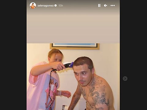 Selena Gomez posted this story on Instagram