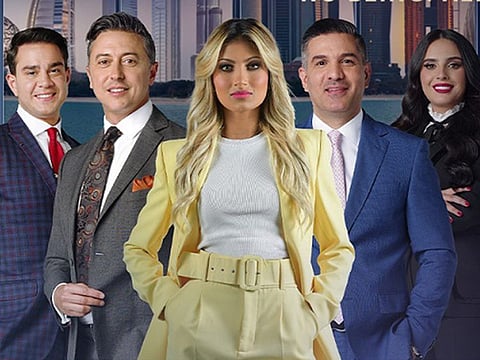 The cast of 'Million Dollar Listing UAE'