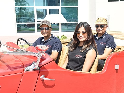 Daman Thakore, aged 50, along with his daughter Devanshi, aged 21, and his 75-year-old father Deval, are setting out on a remarkable international overland expedition.