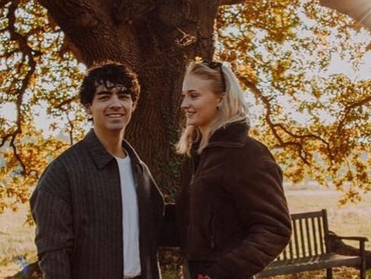 Nick Jonas and Sophie Turner 