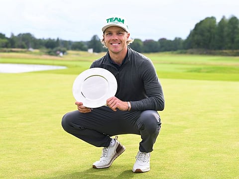 Maximilian Rottluff posted a six under par final round 65 in Sweden
