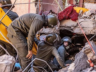 Morocco earthquake: Rescuers scour rubble for survivors after quake kills 2,122