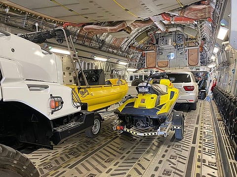 The search and rescue team that includes 34 individuals equipped with the necessary machinery and equipment to perform its tasks has swung into action immediately after its arrival.