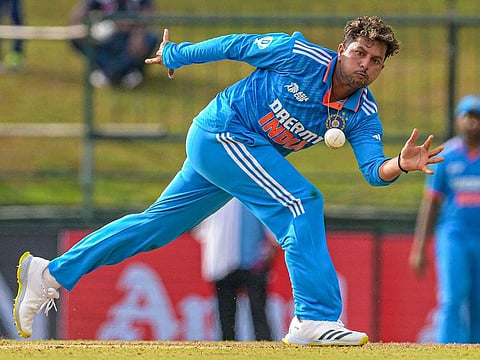 Kuldeep Yadav played a big role in India winning the Asia Cup Super Four match against Pakistan with a five-wicket haul.