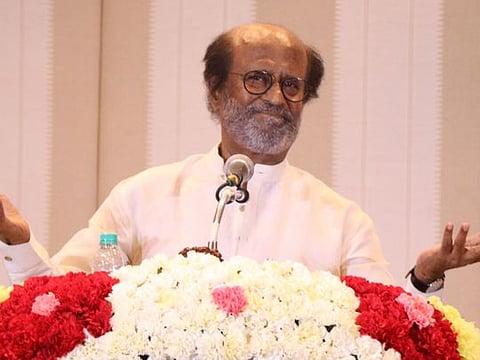 Indian superstar Rajinikanth.