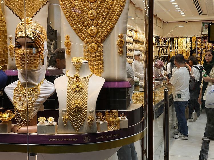 STOCK DUBAI GOLD / SHOPPING / DEIRA / GOLD / SOUQ