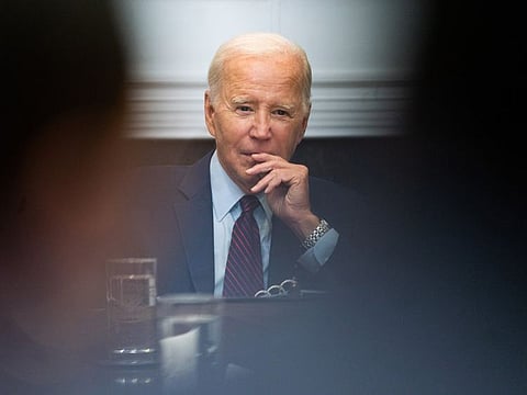 Biden, who defeated Trump in the 2020 election, is seeking re-election next year.