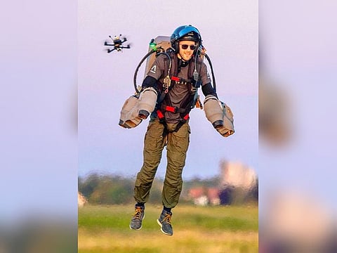 Grab the chance to see ‘Flying Man’ Sam Rogers at Dubai self-driving event