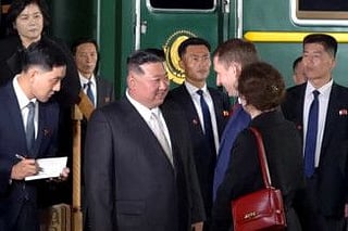 North Korea’s Kim Jong Un in Russia amid US warnings not to sell arms