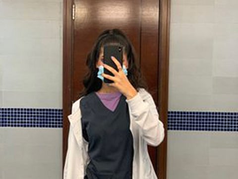  The Saudi woman who was referred to the Prosecution.