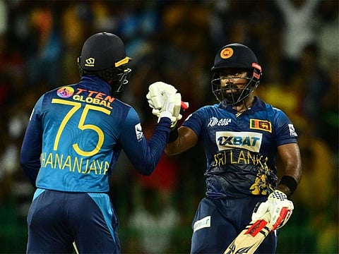 Sri Lanka edged out Pakistan by two wickets in a last-ball thriller of the Asia Cup