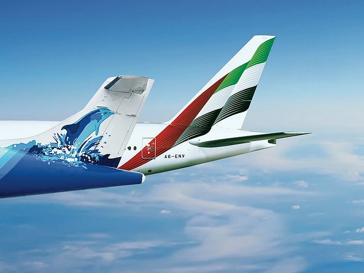 Emirates and Maldivian 