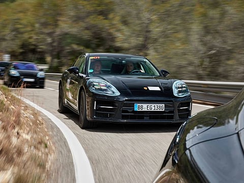 With the latest Panamera, Porsche says it was running up to '70%' purely on electric than its predecessor. 
