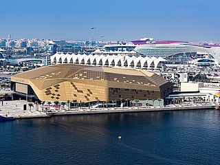 Abu Dhabi's ever changing and flexible landmark that mirrors the Capital's ability accommodate the needs of the city. 
