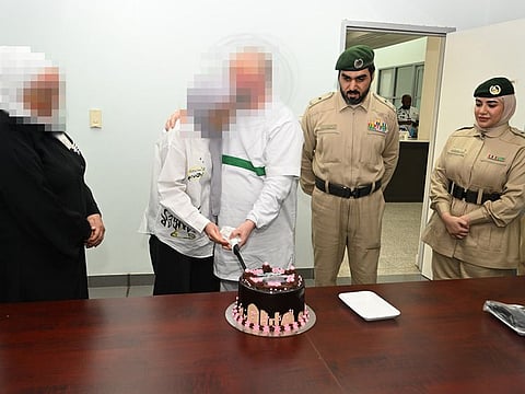 They hadn't met after he left their home country six years ago in search of work, only to later get involved in financial issues leading to his imprisonment