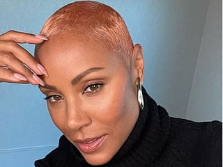 Hollywood actress Jada Pinkett Smith celebrates birthday with pink hair colour
