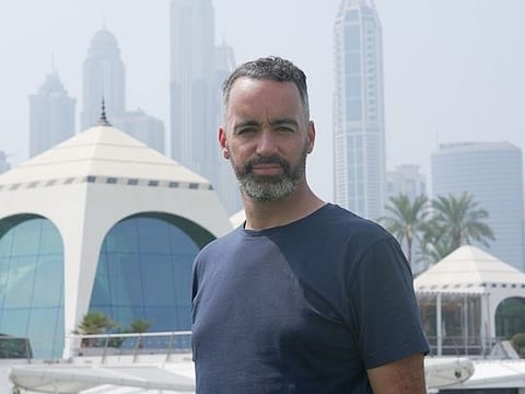 Zane Scotland at Emirates Golf Club, Dubai