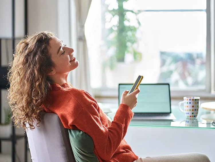 Woman relaxing