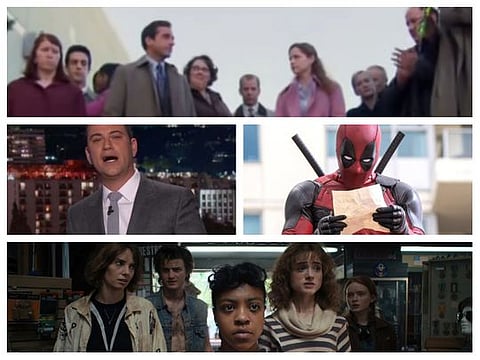 In pictures: 'The Office', 'Stranger Things', 'Jimmy Kimmel Live' and 'Deadpool 3', here’s when your favorite show or movie is returning