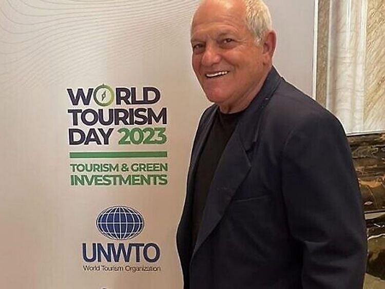 Katz arrived in Riyadh to attend a United Nations World Tourism Organisation event in Riyadh.