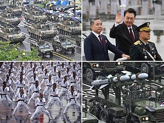 Photos: South Korea stages first military parade in a decade