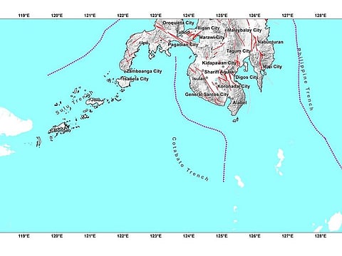 The quake struck southern Philippines on Tuesday morning.