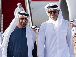UAE President arrives in Qatar for International Horticultural Expo 2023