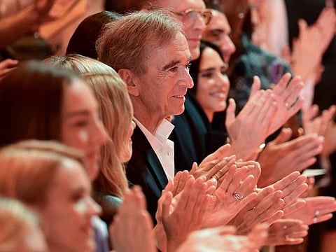 The project marks DFS’s first physical branch in mainland China - the company currently has 12 stores in Hong Kong and Macau. Pictured here is LVMH head Bernard Arnault.