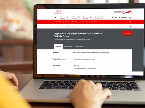 RTA on Tuesday announces to instantly issue online permits to professional passengers transport drivers in Dubai.