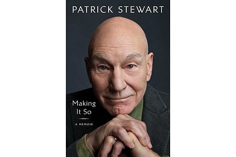 This cover image of 'Making It So' by Patrick Stewart.