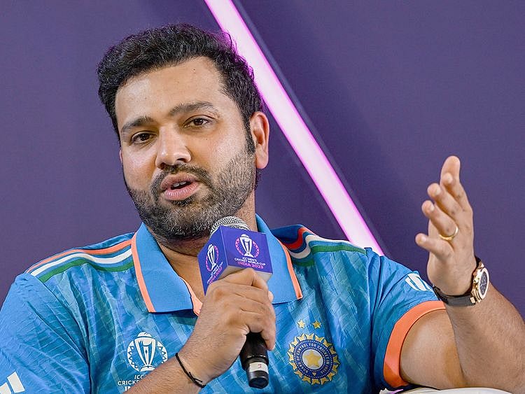 India’s captain Rohit Sharma 