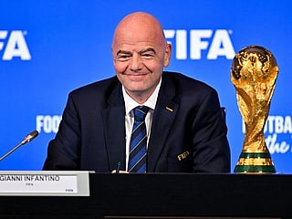 Fifa President Gianni Infantino has been named the International Sports Personality in Mohammed Bin Rashid Creative Sports Awards.