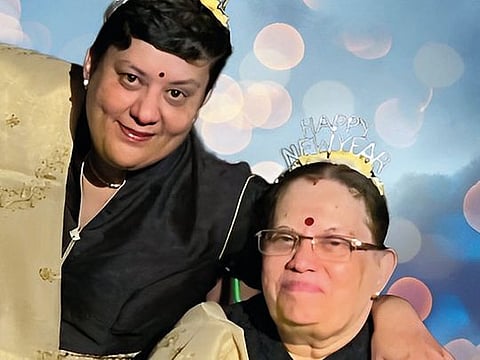 Geetha and her mother Saraswathi were both diagnosed with breast cancer