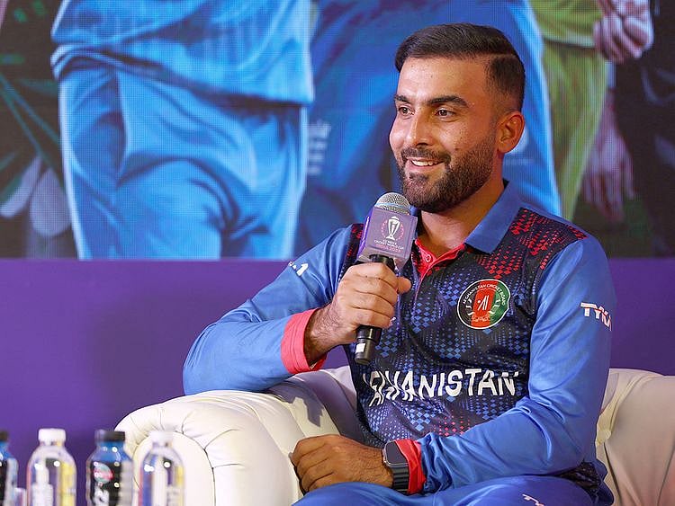 Afghanistan captain Hashmatullah Shahidi
