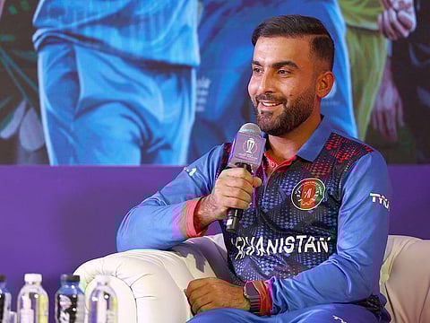 Afghanistan captain Hashmatullah Shahidi