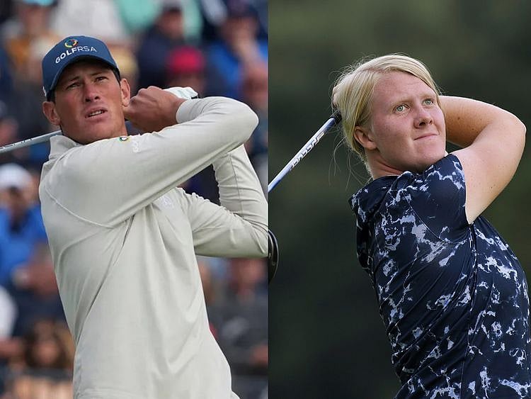 Sport - Golf - Christo Lamprecht & Ingrid Lindblad