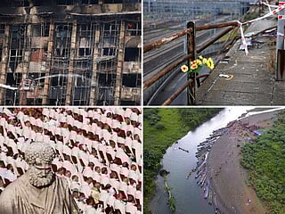 Egypt fire, Venice bus crash, Vatican Synod and more: Top 10 pictures of the week from around 