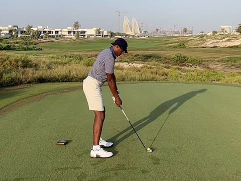Ray Allen getting into the swing of things in Abu Dhabi