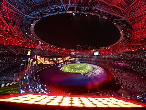Closing ceremony of the Asian Games in Hangzhou. UAE secured 20 medals, including five gold, five silver and 10 bronze medals at the event.