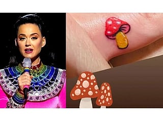 Pop idol Katy Perry gets new ink on her finger