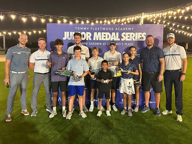 Sport - Golf - Jumeirah Golf Estates hosted its first Tommy Fleetwood Academy Junior Medal Series