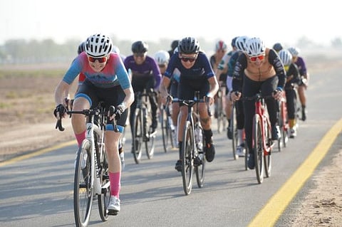 Over 300 contestants participated in the event that had three categories — 70km, 40km and 15km — and was held in collobration with Dubai Sports Council and organised by Fit Group.