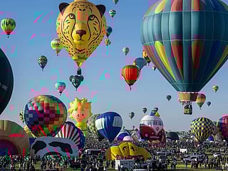 Photos: Albuquerque International Balloon Fiesta brings colorful displays to the New Mexico sky