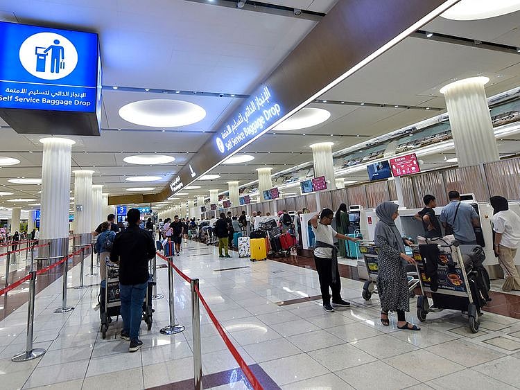 Stock UAE travel / Dubai / Airport